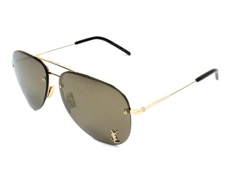 classic 11m ysl sunglasses gold|Saint Laurent CLASSIC 11 M Gold Sunglasses CLASSIC 11M .